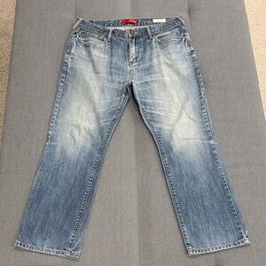 Guess Light Blue Straight Jeans